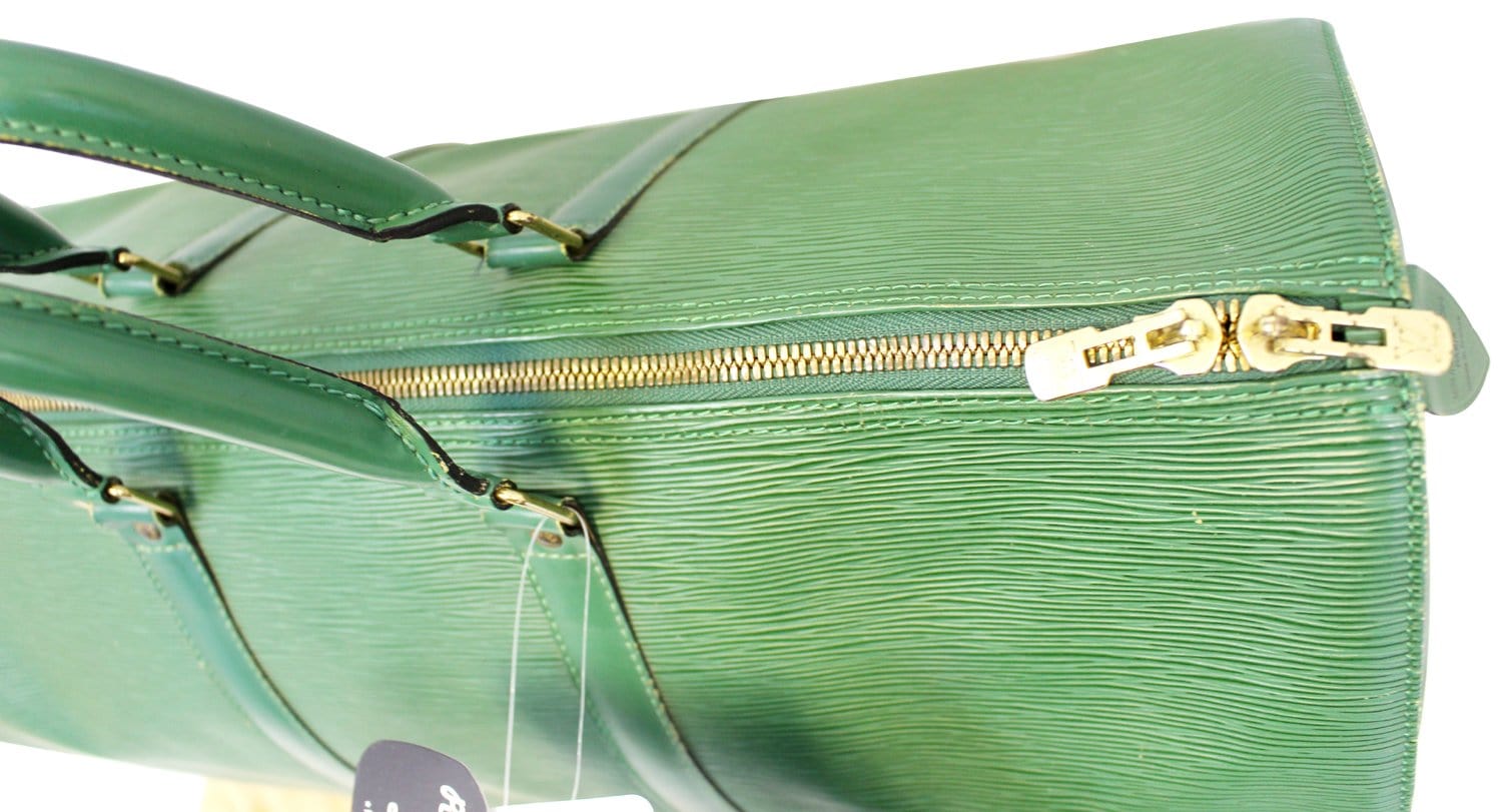 Louis Vuitton Green Epi Leather Keepall 50 Bag Louis Vuitton
