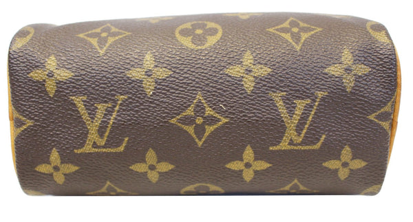 LOUIS VUITTON Monogram Mini Speedy Satchel Handbag