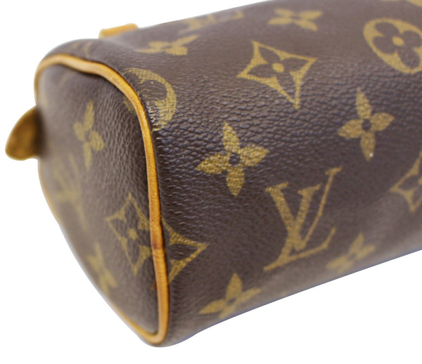 LOUIS VUITTON Monogram Mini Speedy Satchel Handbag