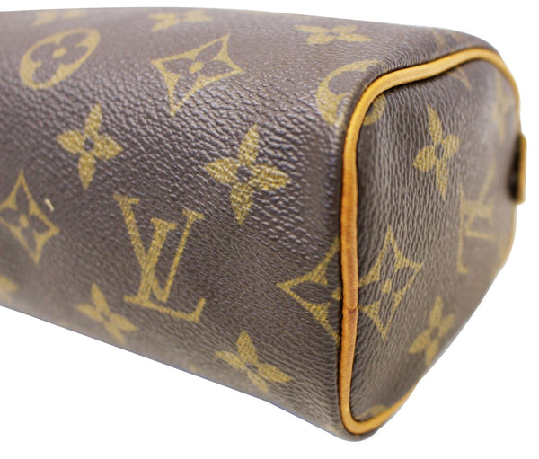 LOUIS VUITTON Monogram Mini Speedy Satchel Handbag