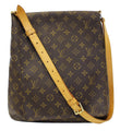 LOUIS VUITTON Musette Salsa GM Monogram Crossbody Shoulder Bag