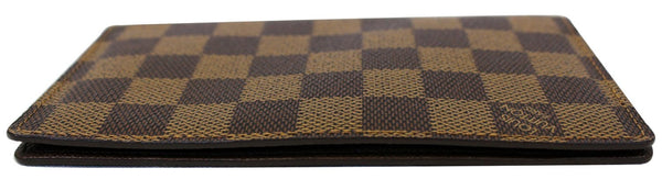 LOUIS VUITTON Monogram Canvas Checkbook Cover Card Holder Wallet