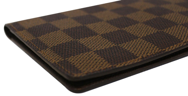 LOUIS VUITTON Monogram Canvas Checkbook Cover Card Holder Wallet