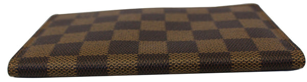 LOUIS VUITTON Monogram Canvas Checkbook Cover Card Holder Wallet