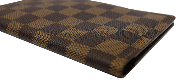 LOUIS VUITTON Monogram Canvas Checkbook Cover Card Holder Wallet