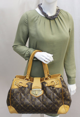 LOUIS VUITTON Monogram Canvas Etoile GM Shopper Bag