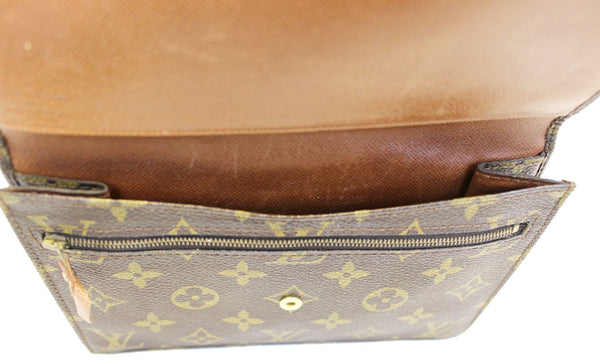 LOUIS VUITTON Monogram Canvas Pochette Rabat Clutch