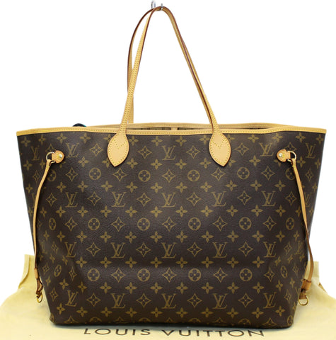 LOUIS VUITTON Monogram Canvas Neverfull GM Shoulder Bag