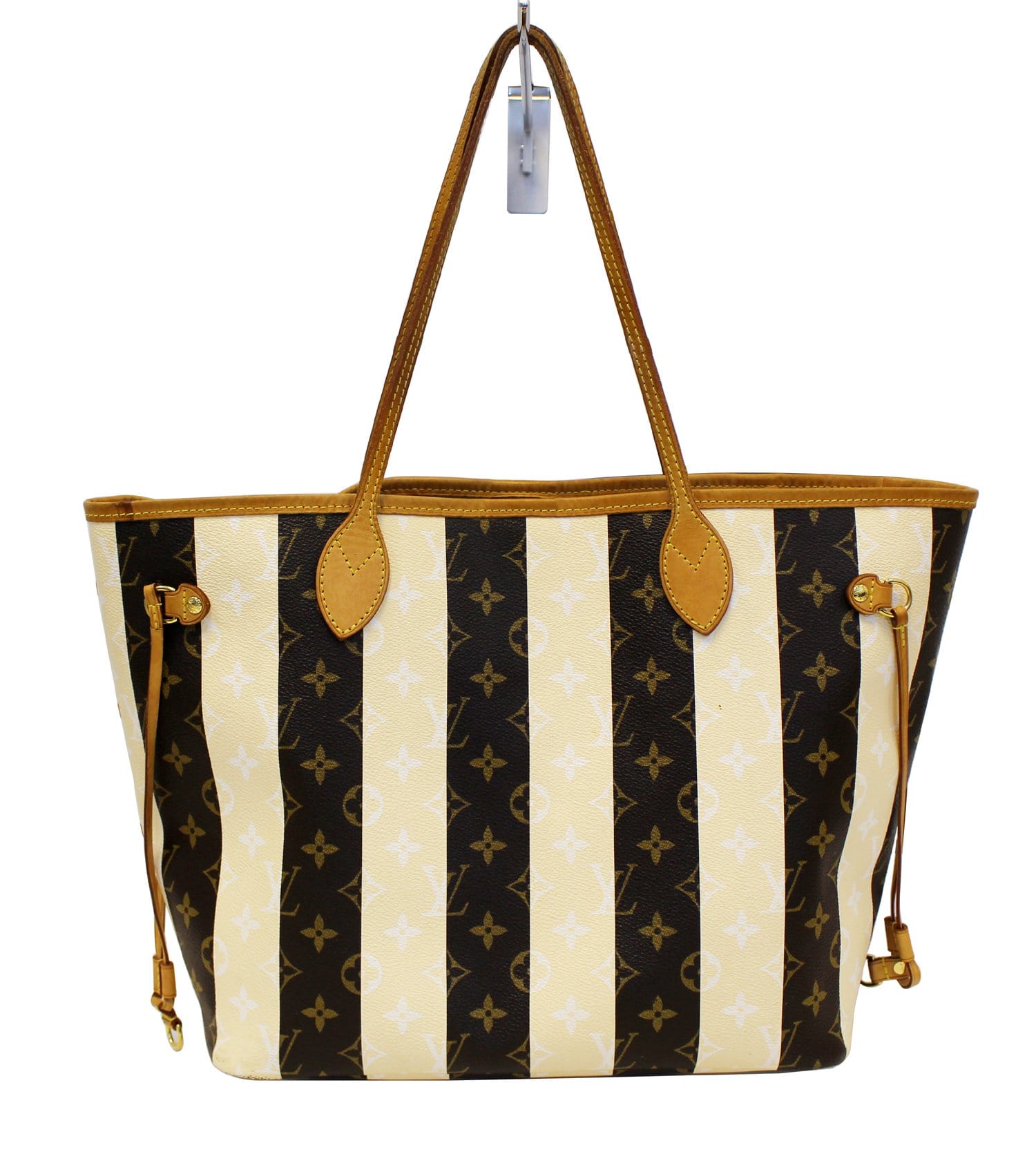 Louis Vuitton Limited Edition Monogram Tisse Rayures PM Tote Bag