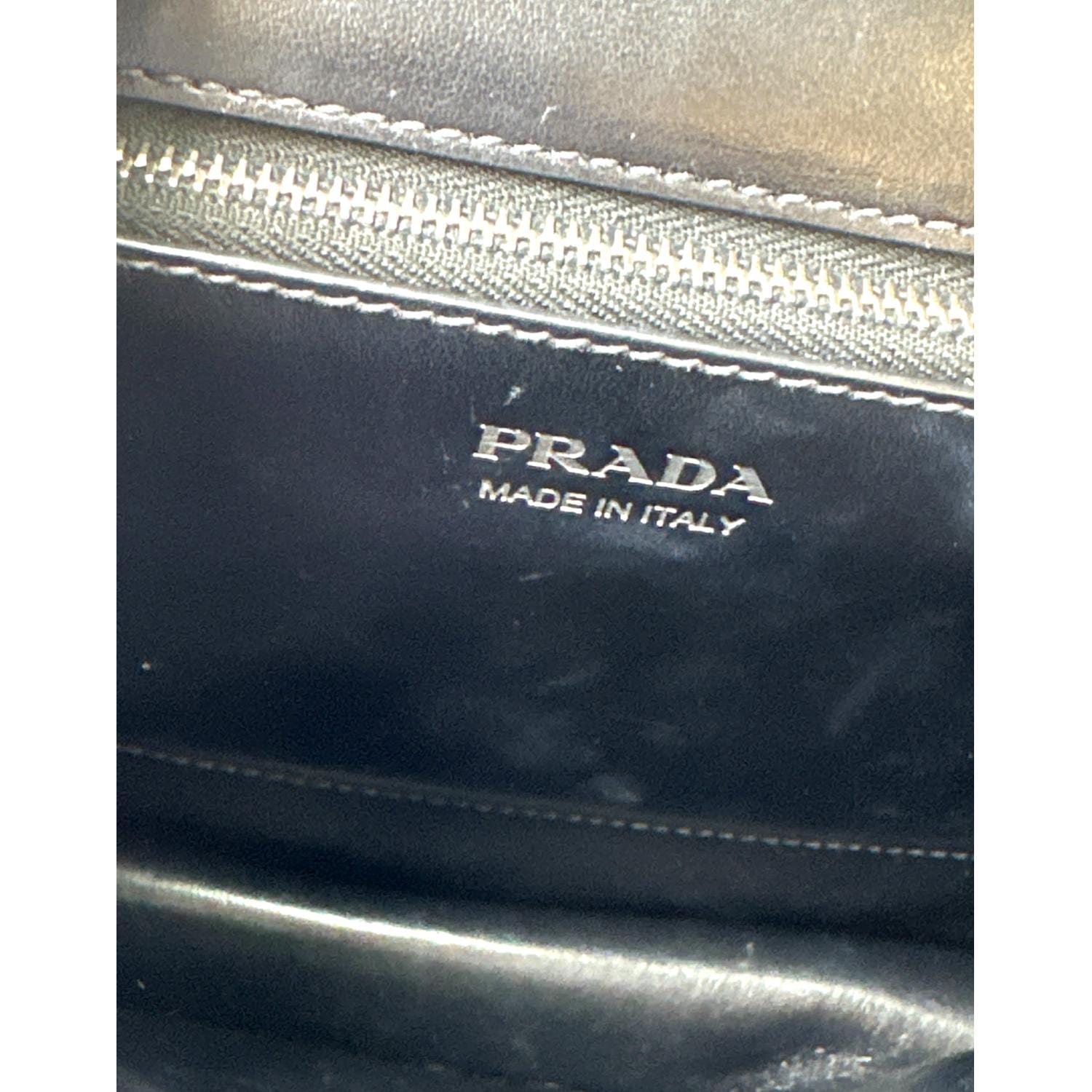 Prada Elektra Crossbody Bag in Black City Calfskin & Saffiano Leather –  Essex Fashion House