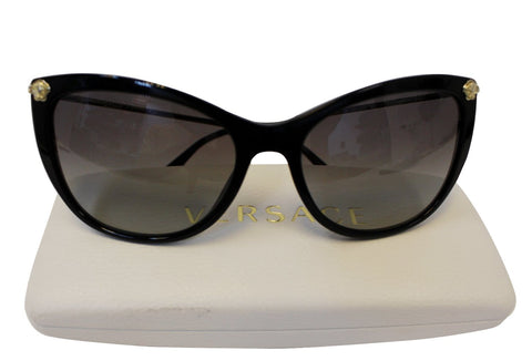 VERSACE Black/Gold Women's Sunglasses 4345