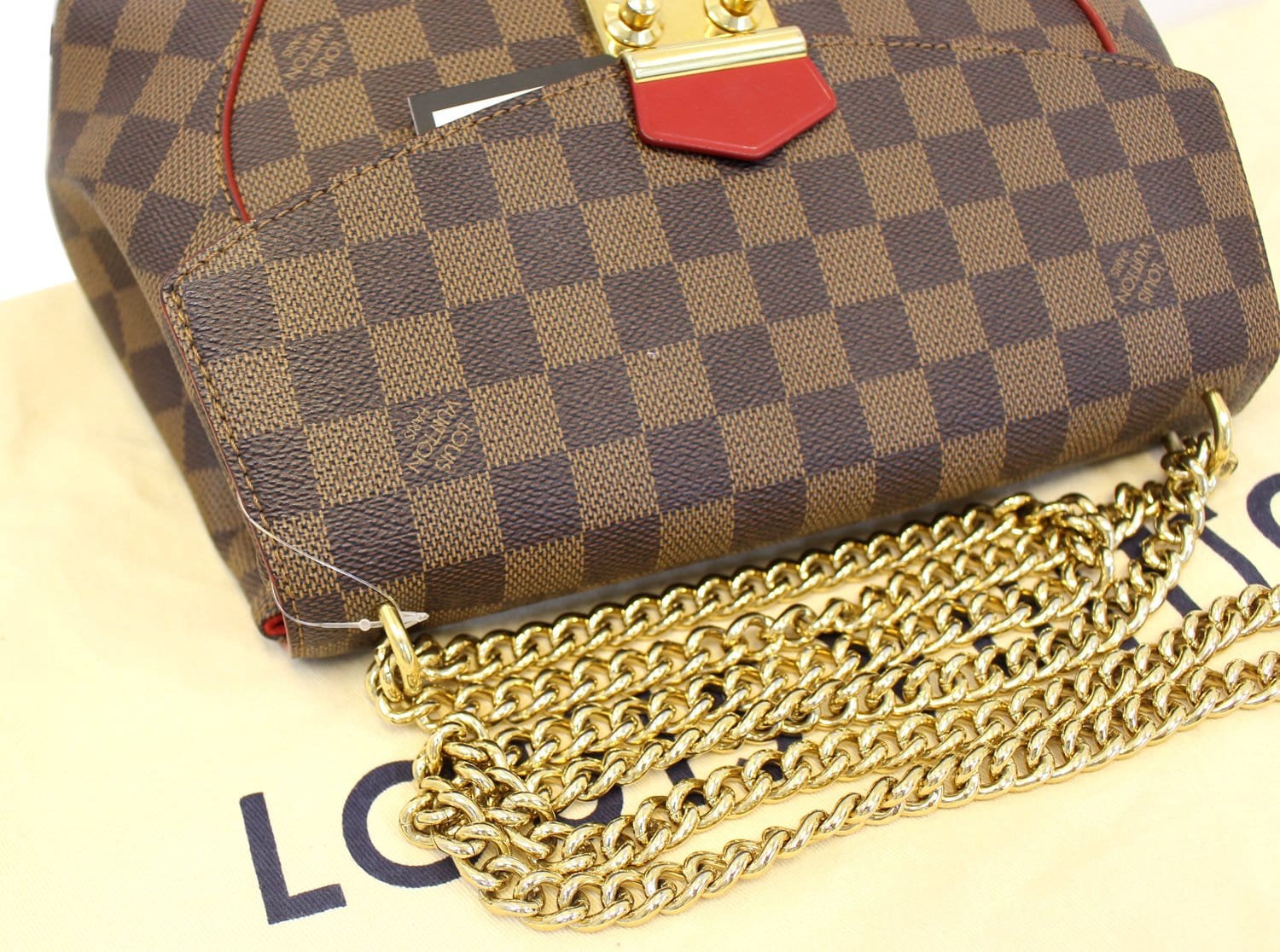 Shop authentic Louis Vuitton Damier Ebene Caissa Shoulder Bag at revogue  for just USD 900.00