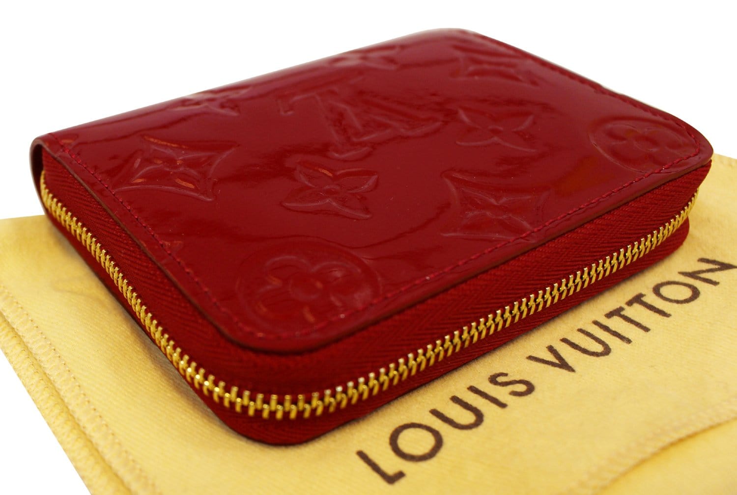 Authentic LOUIS VUITTON Monogram Zippy Compact Wallet