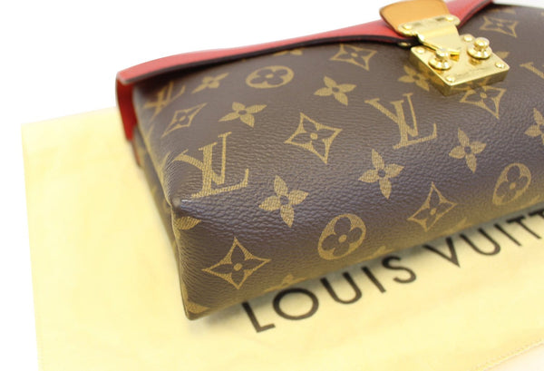 LOUIS VUITTON Monogram Canvas Pallas Chain Crossbody Bag