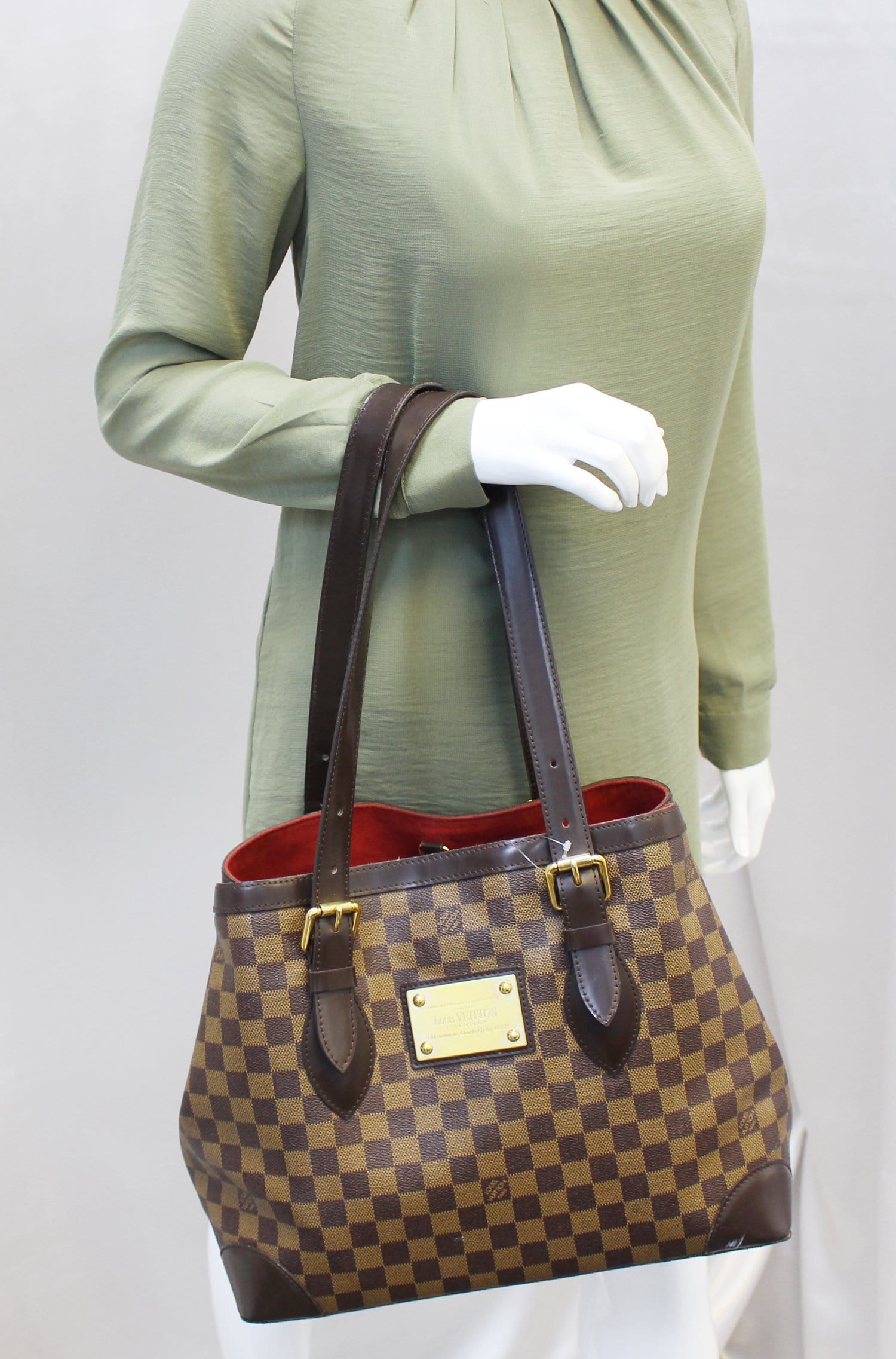 Louis Vuitton Hampstead GM Damier Ebene Shoulder Bag