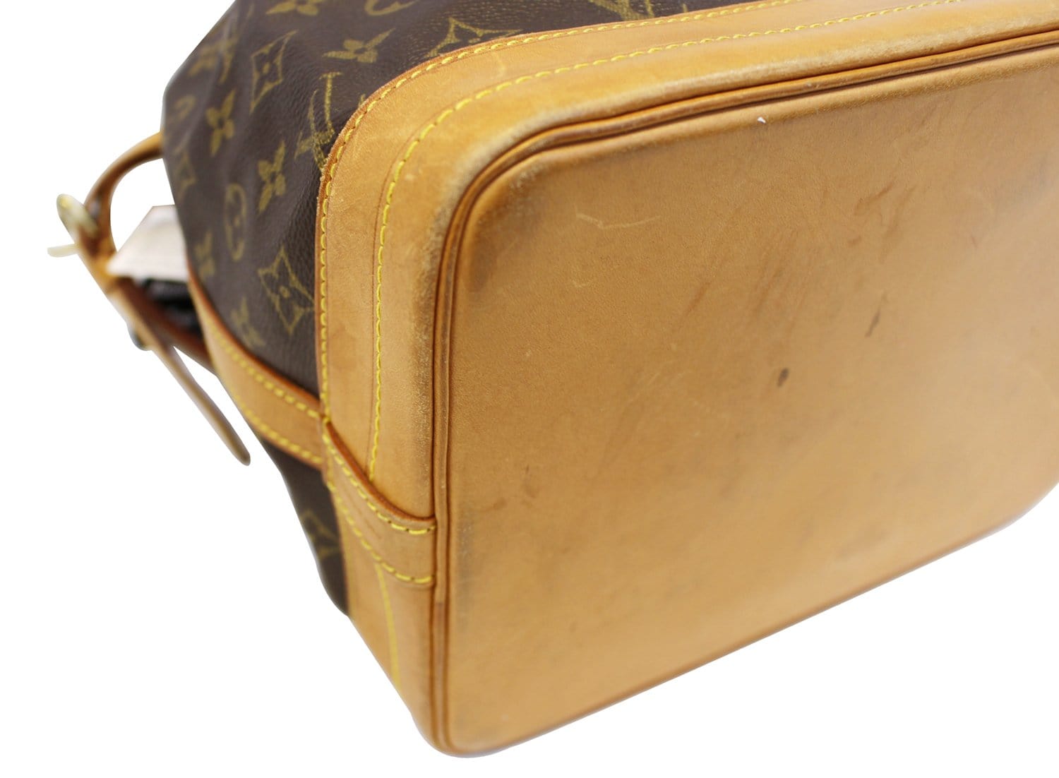 Louis+Vuitton+N%C3%A9oNo%C3%A9+Bucket+Bag+MM+Brown+Canvas for sale online