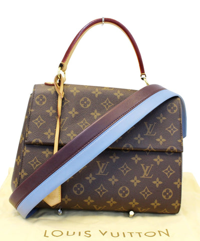 LOUIS VUITTON Monogram Canvas Cluny MM Shoulder Bag