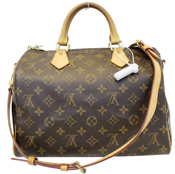 LOUIS VUITTON Speedy 30 Bandouliere Monogram Canvas Shoulder Bag