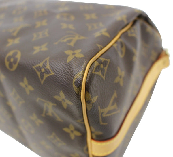 LOUIS VUITTON Speedy 30 Bandouliere Monogram Canvas Shoulder Bag