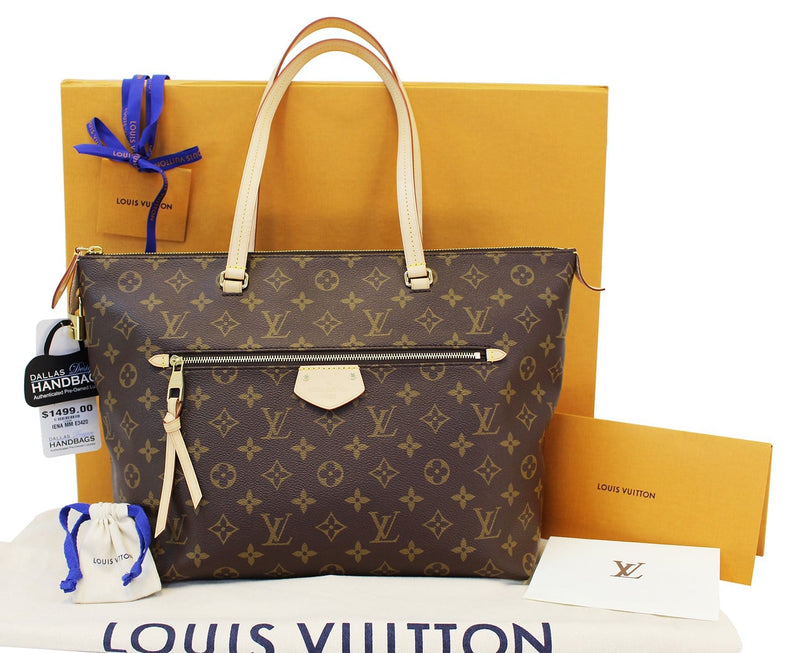 Louis Vuitton, Bags, Louis Vuitton Iena Mm Ebere Two Handle Purse