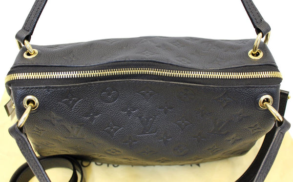 LOUIS VUITTON Ponthieu PM Empreinte Leather Shoulder Bag Black 