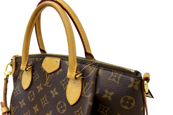 LOUIS VUITTON Turenne PM Monogram Canvas Shoulder Bag Brown