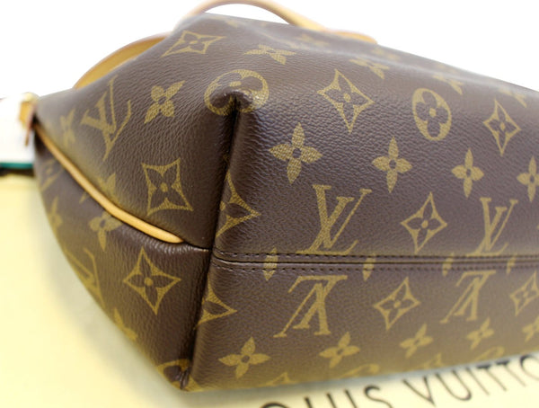 LOUIS VUITTON Turenne PM Monogram Canvas Shoulder Bag Brown