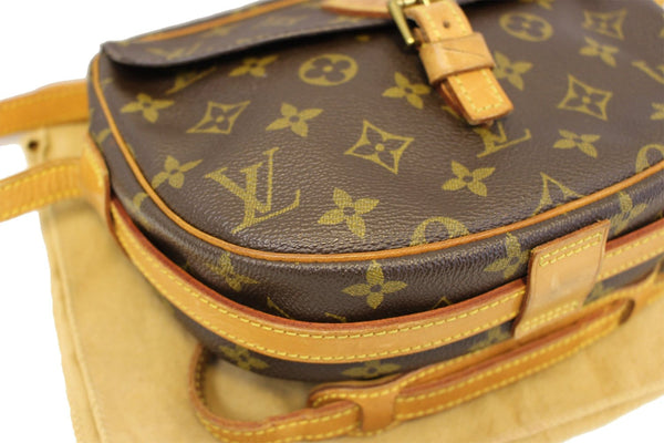 LOUIS VUITTON Monogram Canvas Jeune Fille PM Crossbody Bag