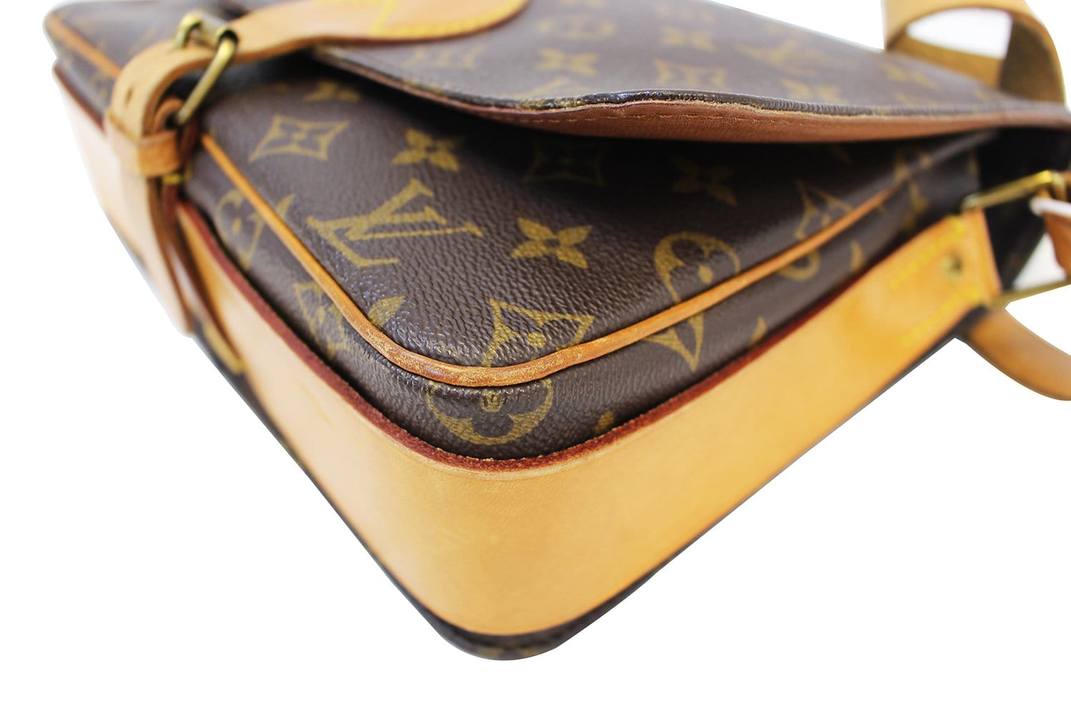 Louis Vuitton Monogram Cartouchiere GM Crossbod Bag 113lv42 at