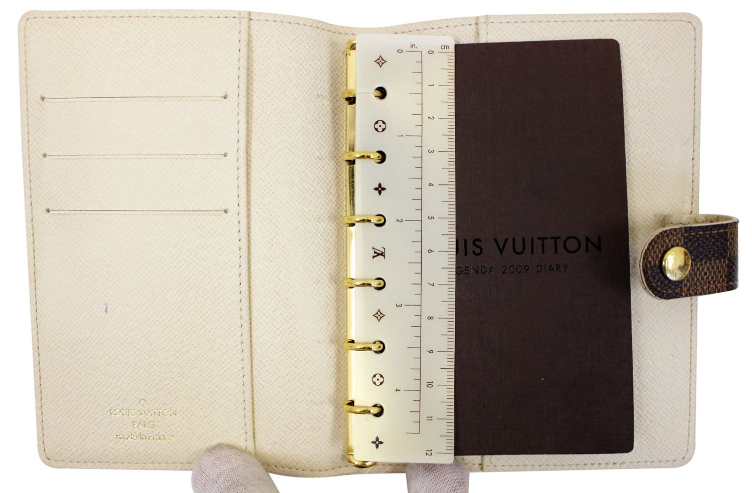 Louis Vuitton Multicolor Agenda Pm Day Planner Cover White R21074