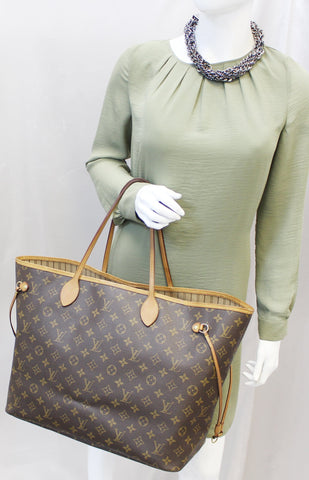 LOUIS VUITTON Neverfull GM Monogram Canvas Shoulder Bag