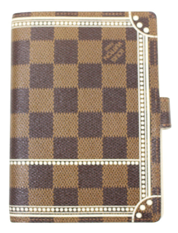 LOUIS VUITTON Damier Agenda PM Day Planner Cover LV Print