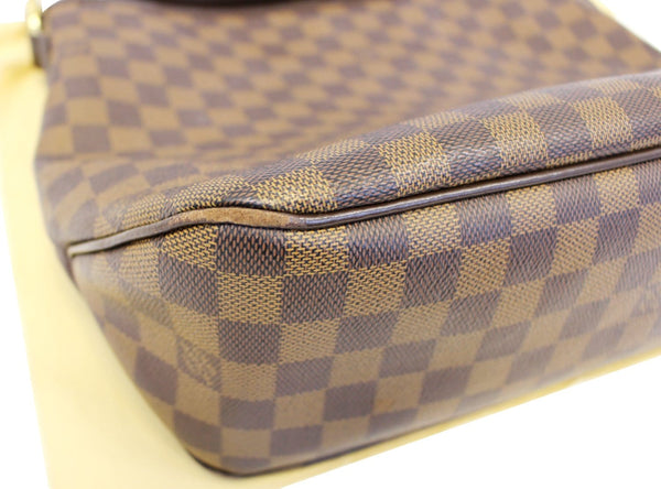 Louis Vuitton Delightful PM Damier Ebene Shoulder Bag - corner