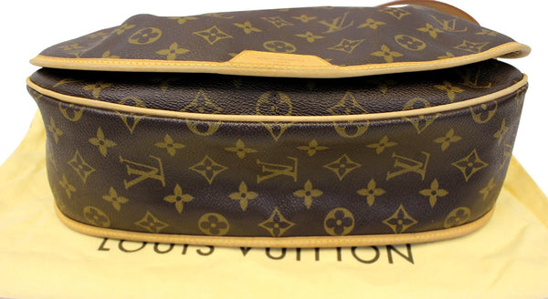 LOUIS VUITTON Monogram Canvas Menilmontant MM Crossbody Bag