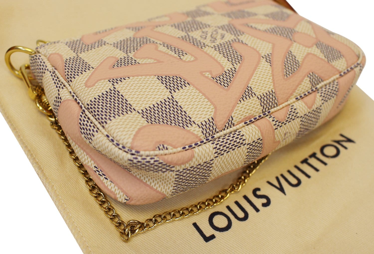 Louis Vuitton Pochette Accessoires Limited Edition Damier Tahitienne Mini  at 1stDibs  louis vuitton tahitienne mini pochette, louis vuitton pochette  limited edition, lv mini pochette limited edition
