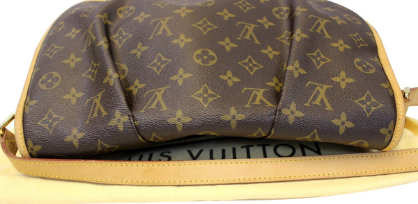 LOUIS VUITTON Monogram Canvas Menilmontant MM Crossbody Bag