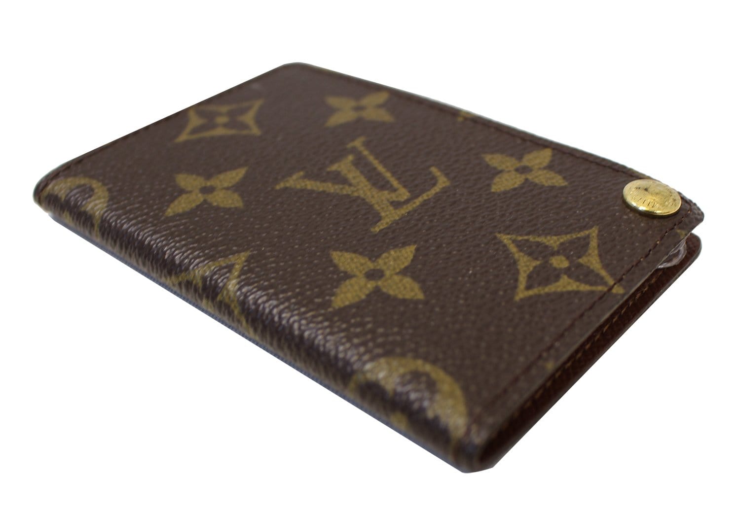 Louis Vuitton, Bags, Louis Vuitton Vintage Monogram Porte Cartes Pression Card  Case Photo Album