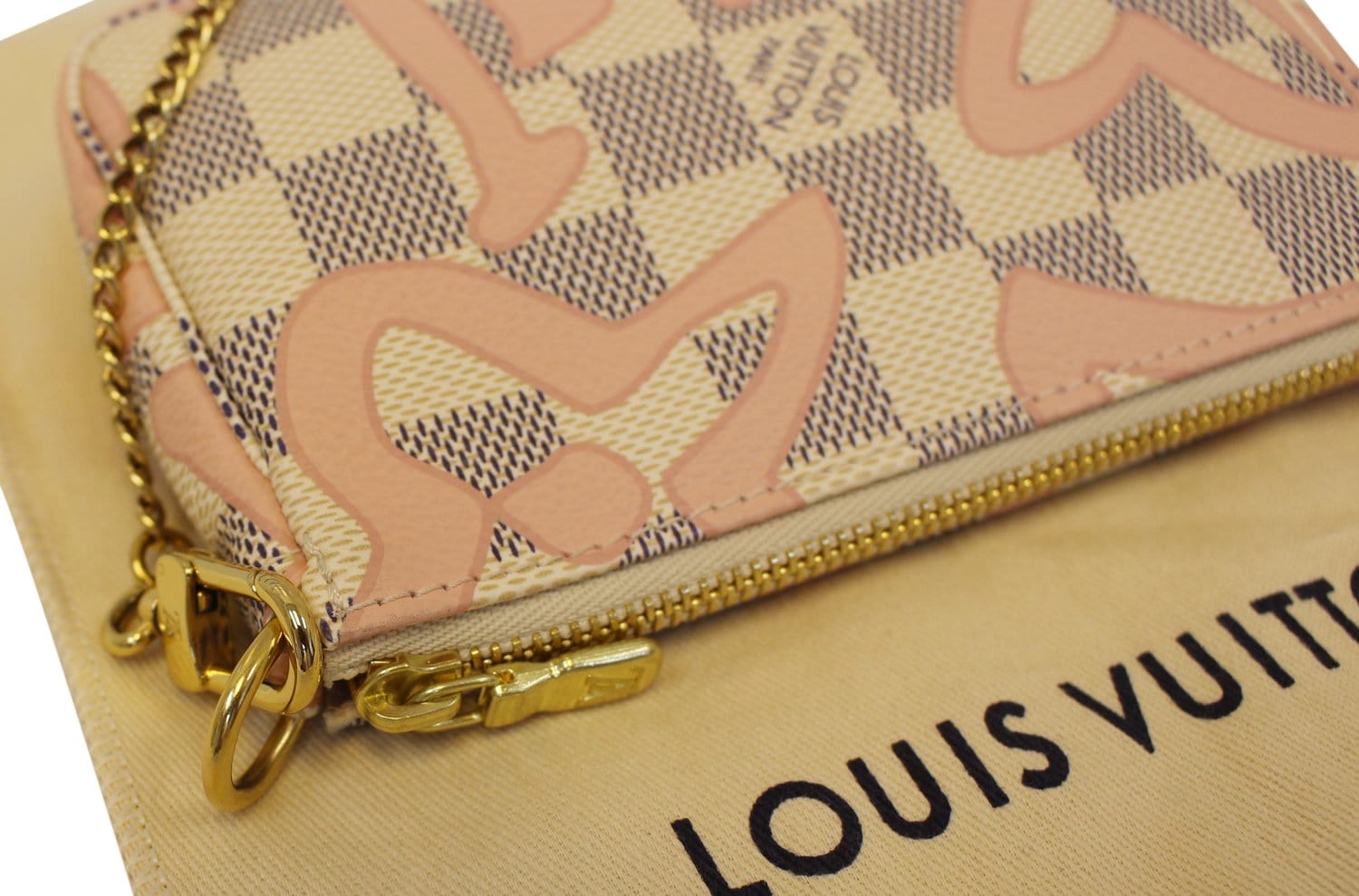 Louis Vuitton Damier Azur Canvas Tahitienne Mini Pochette