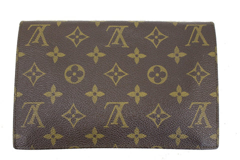 LOUIS VUITTON Monogram Canvas Pochette Rabat Clutch Bag