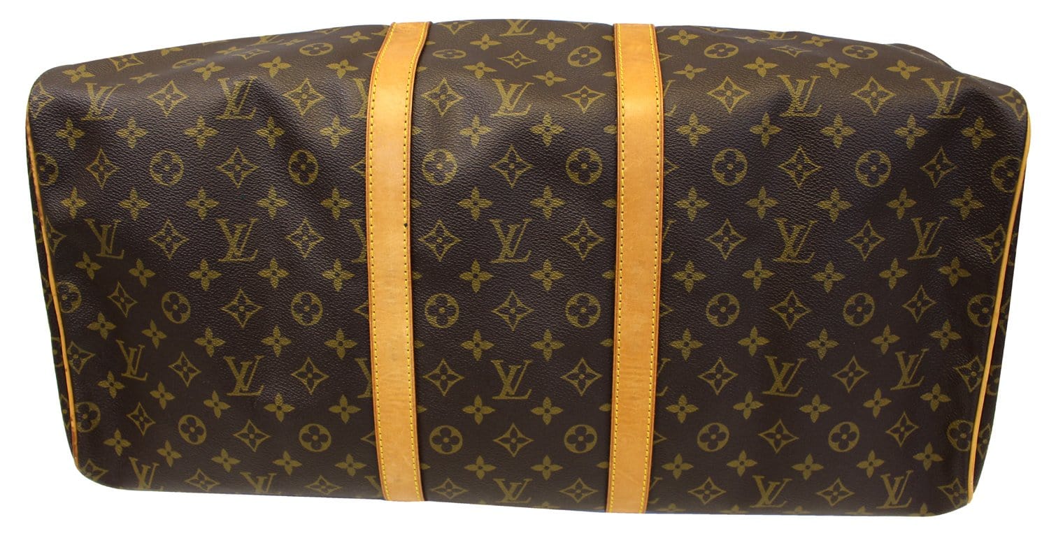 Louis Vuitton Boston Bag Keepall Bandouliere 55 Damier Graphite MB 2150  France For Sale at 1stDibs