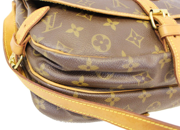 LOUIS VUITTON Monogram Canvas Saumur 30 Shoulder Bag