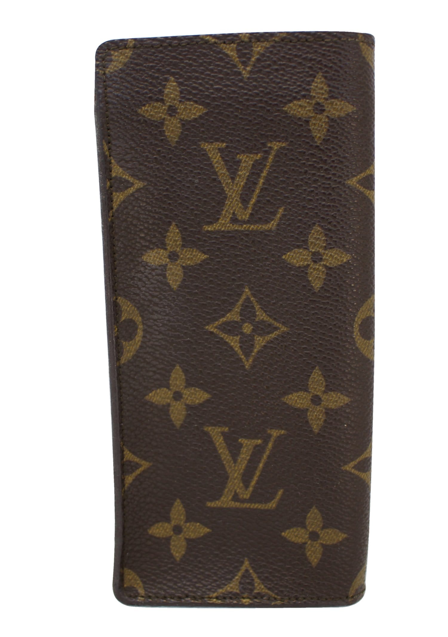 Louis Vuitton Glasses Case Monogram Beige Monogram Canvas