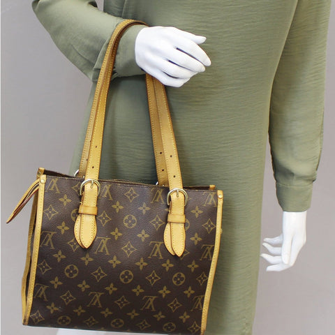 LOUIS VUITTON Popincourt Haut Monogram Canvas Shoulder Bag