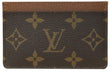 LOUIS VUITTON Monogram Canvas Card Holder