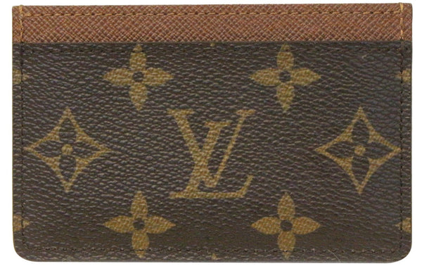 LOUIS VUITTON Monogram Canvas Card Holder