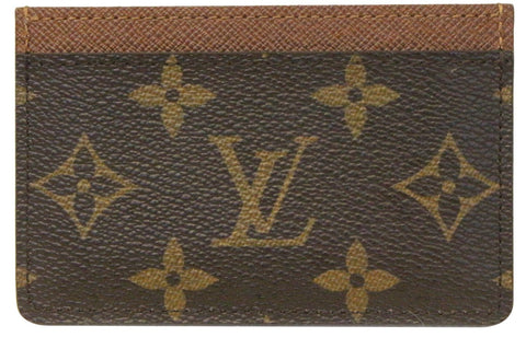 LOUIS VUITTON Monogram Canvas Card Holder