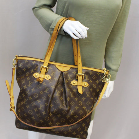 LOUIS VUITTON Palermo GM Monogram Canvas Tote Shoulder Bag