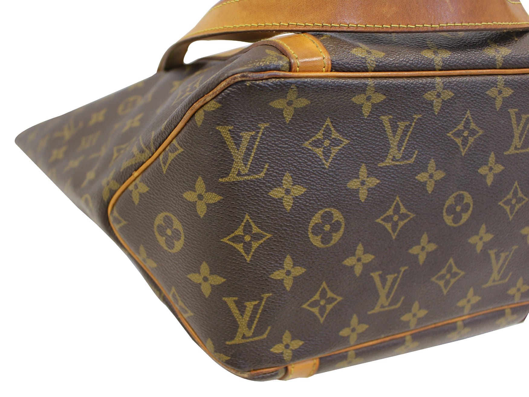 AUTH Louis Vuitton Monogram Sac Shopping Tote Bag M51108 LV
