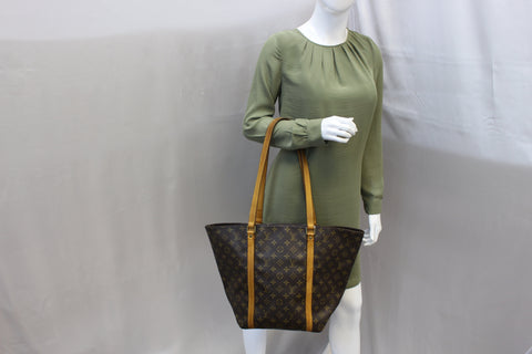 LOUIS VUITTON Monogram Sac Shopping Tote Bag