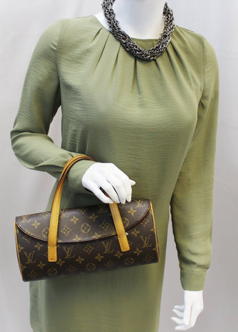 LOUIS VUITTON Monogram Canvas Sonatine Satchel Bag